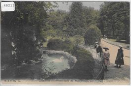 Lausanne - Promenade de Montbenon - animee
