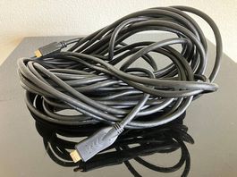 HDMI-Kabel 15m, PureInstall Series (mit Goldsteckern)