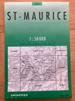Landkarte ST-MAURICE 1:50’000