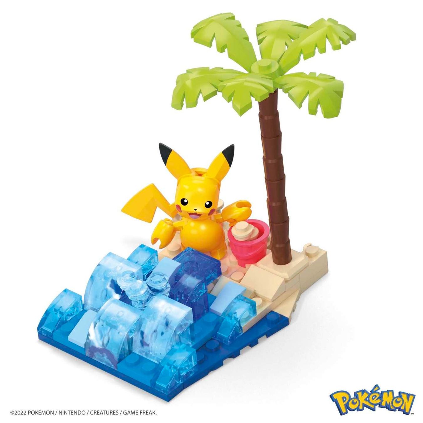 Mega Kit di costruzioni: Mega Pokémon Pikachus Strandtag HDL76 – Nuovo e nell'imballaggio originale da Basadingen venduto da NekoBricks 1