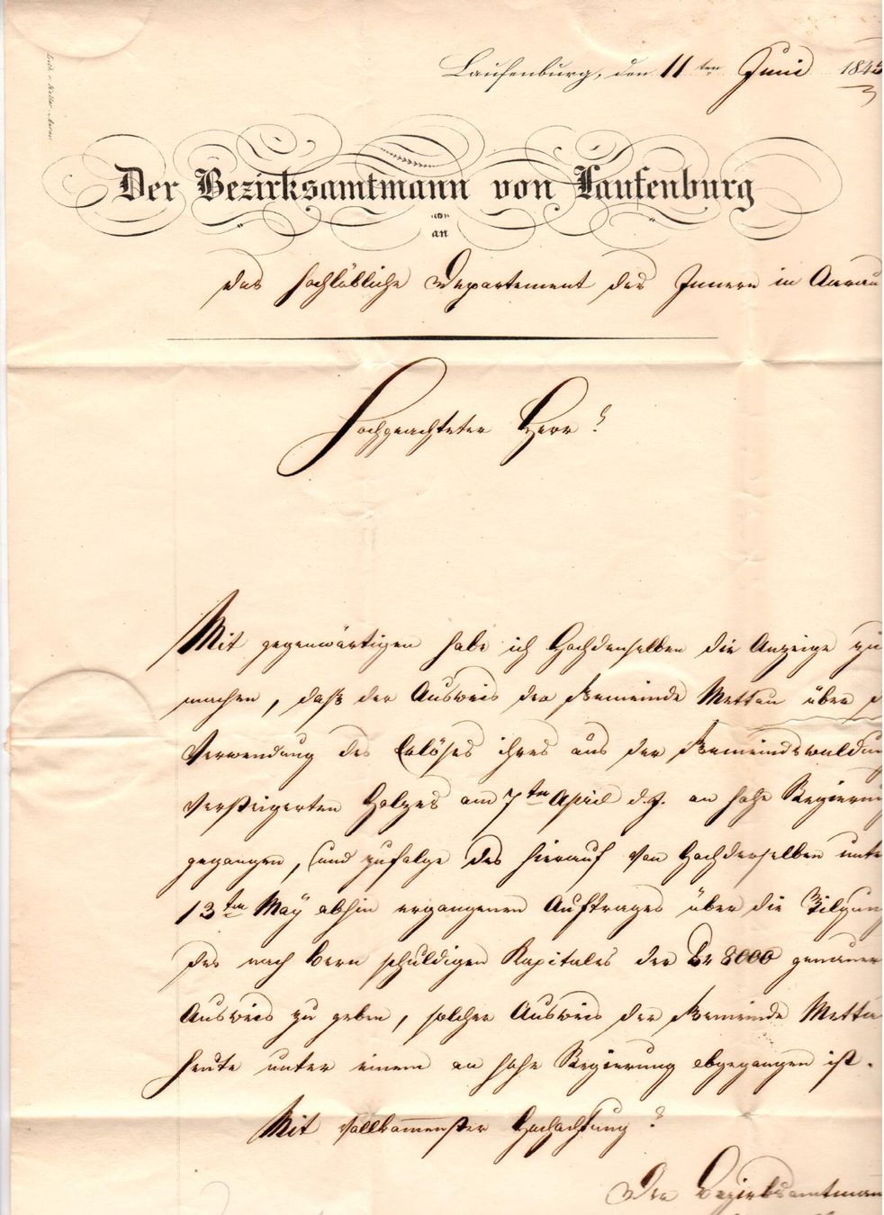 Tutti i francobolli: Brief, Vorphila Laufenburg 1845 – Usato da Wolhusen venduto da Curver9 1