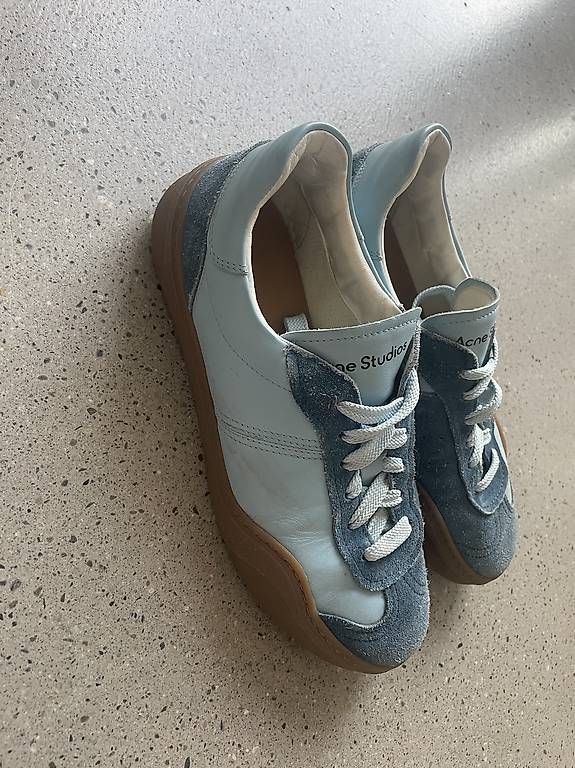 Scarpe da donna: Acne Studios Bar Sneaker 41 blau Wildleder – Usato da Zürich venduto da ann_lv2n 3