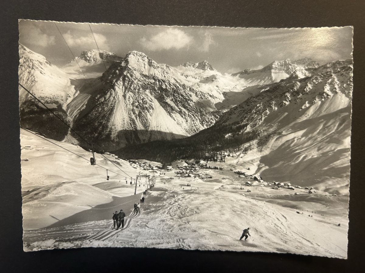 Cartes postales: Arosa Skilift – D'occasion à Fanas par Alessio11