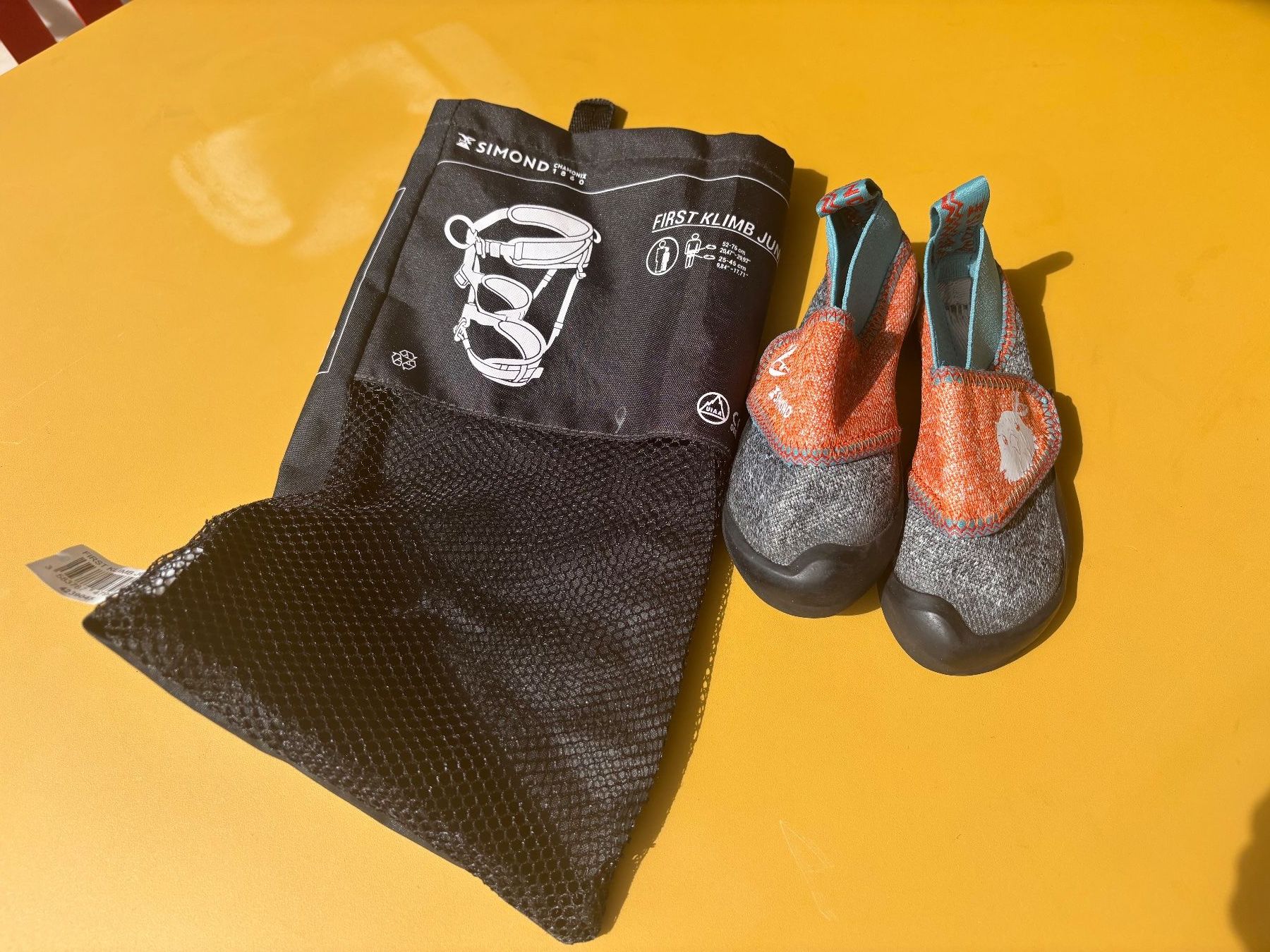 Herrenschuhe: SIMOND "FIRST KLIMB" Kletterschuhe für Kinder – Gebraucht aus Zürich von missmodernage