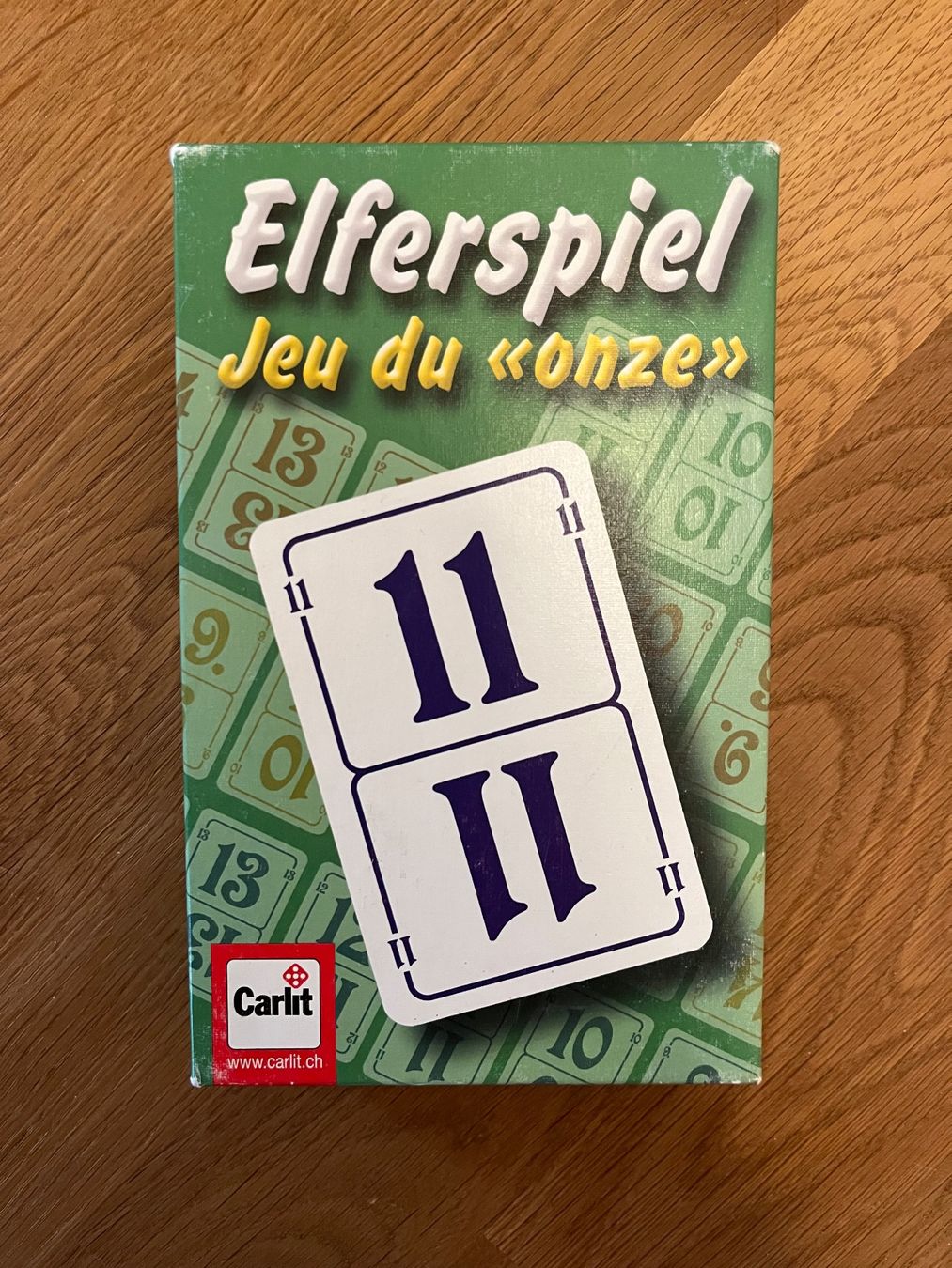 Carlit Spiele: Elferspiel Carlit – Gebraucht aus Gurmels von sar_znc6