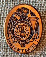 K343 - Pin  Postamt Basel 1 PTT Basilisk