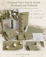 Original Van Cleef & Arpels Pure Alhambra Armband & Perlmutt