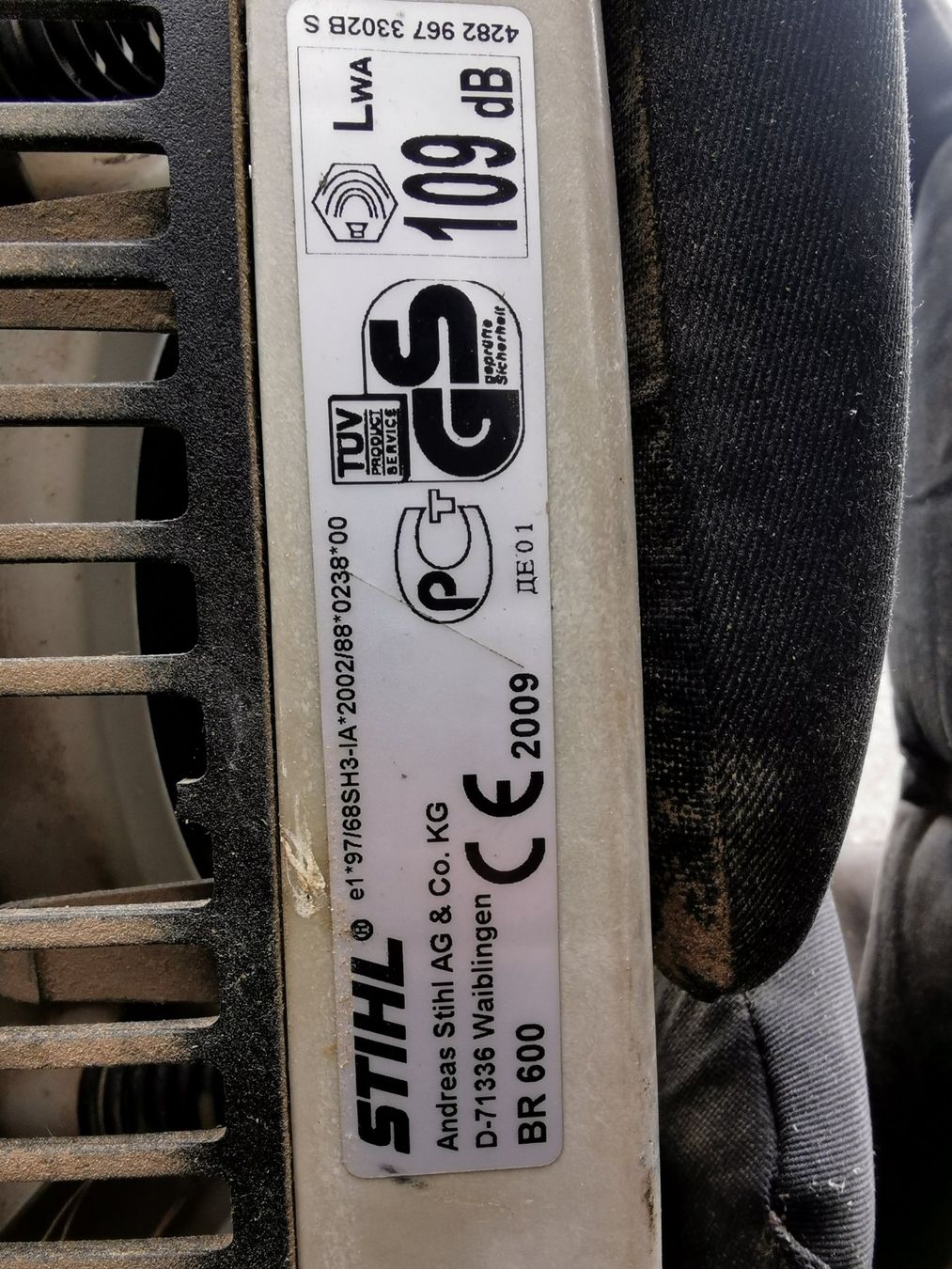 Stihl Soffiatori & Aspiratori per foglie: Stihl Laubbläser BR 600 – Usato da Oberembrach venduto da Bienchen007 4
