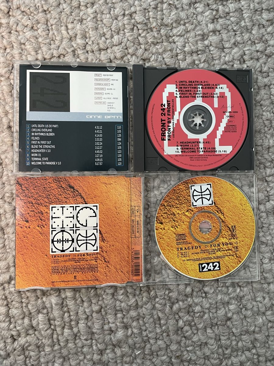 CDs: 2x Front 242 – Neu (gemäss Beschreibung) aus Reinach AG von trigger7811 1