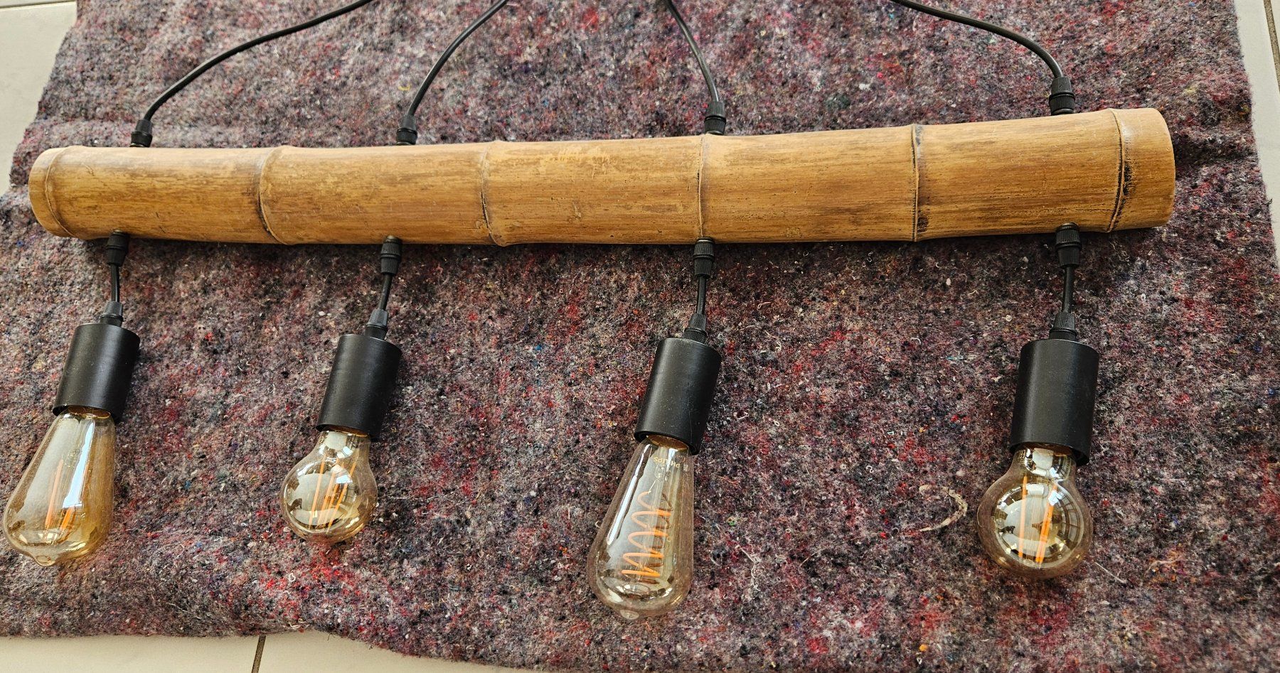 Lampadari & plafoniere: Deckenleuchte Bambus – Usato da Oberrohrdorf venduto da katzenkoch 1