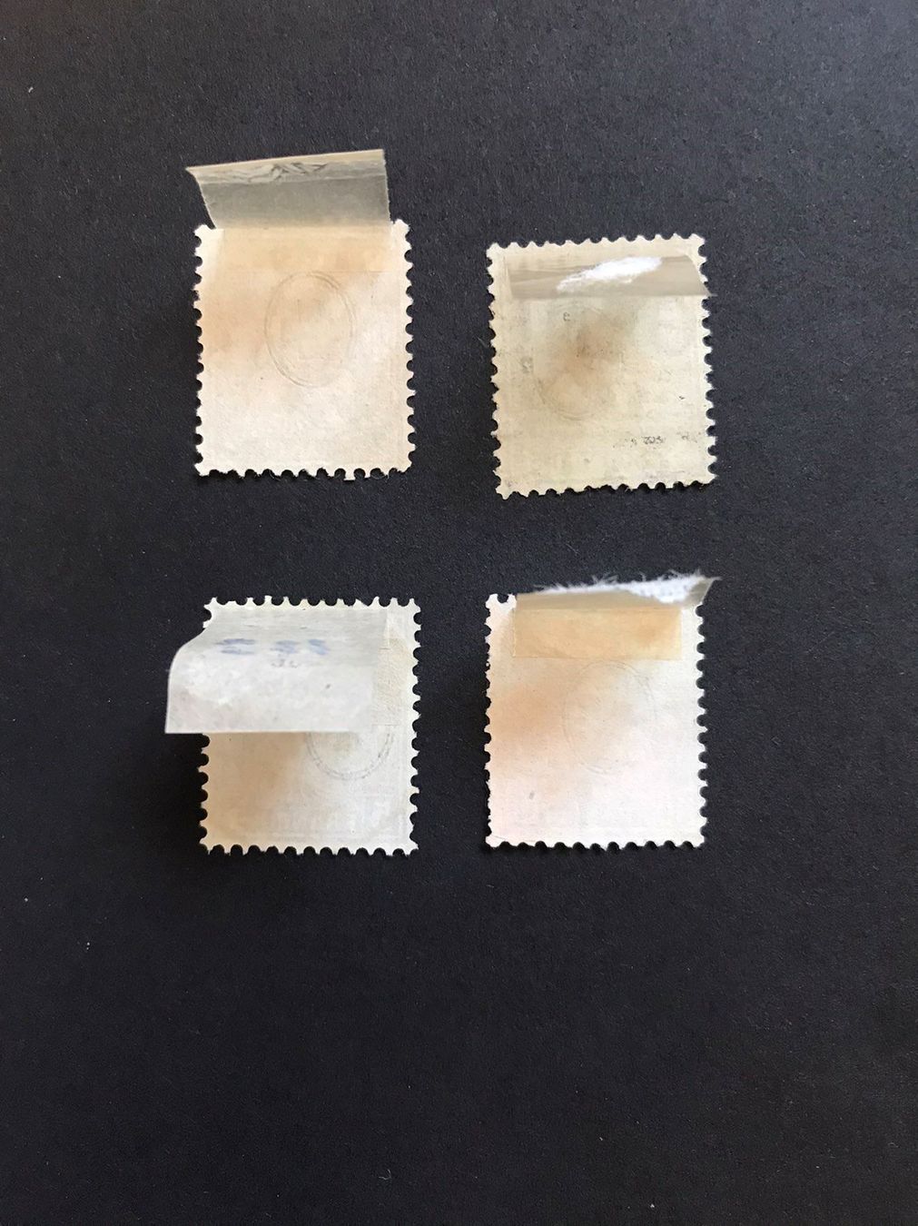Alle Briefmarken: Sitzende Helvetia Nr. 28 - 31 – Gebraucht aus stäfa von brandy66 1