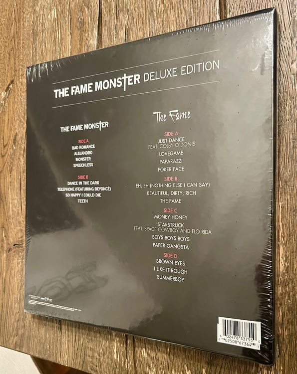 LADY GAGA „The Fame Monster“ LTD COLOURED VINYL BOX LP