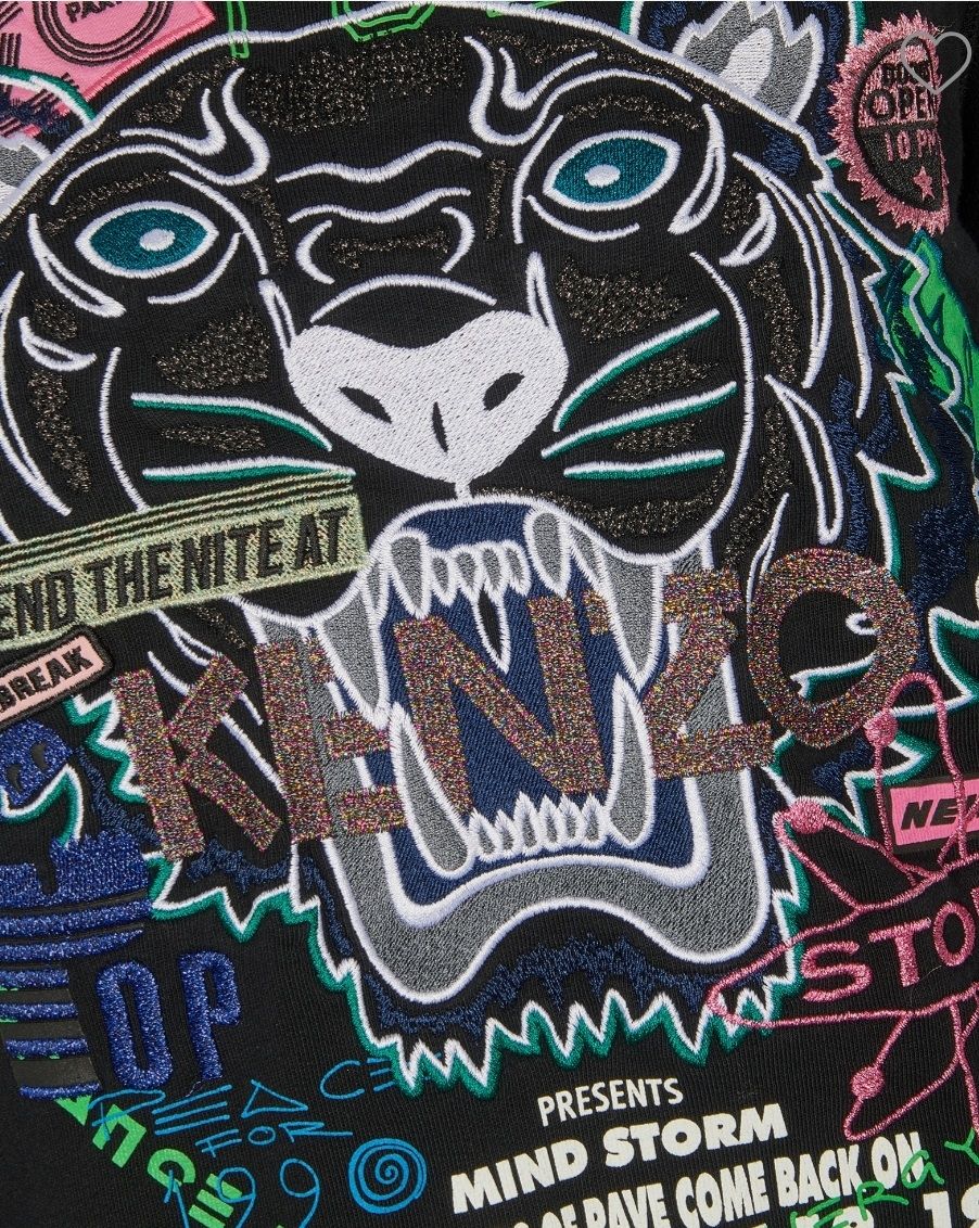 Kenzo Maglioni & Felpe: Kenzo Pullover, schwarz, Grösse M, Top Zustand! – Usato da Uster venduto da kgw78 2