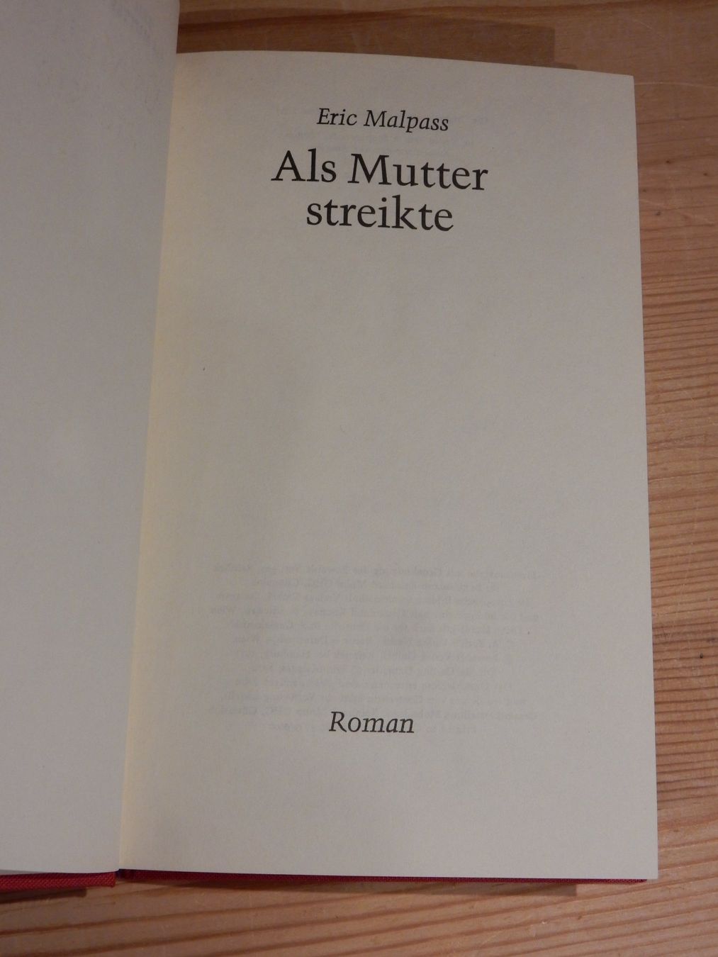 Bücher: antikes Jugendbuch: Als Mutter streikte von Eric Malpass – Gebraucht aus Jona von JOberg_25