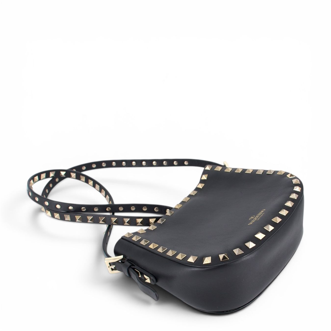 Valentino Borse da donna: Valentino Rockstud Umhängetasche schwarz – Usato da Binningen venduto da Designerlabels 9