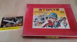 Stokys Metallbaukasten 2 Grundkasten gebraucht Zustand