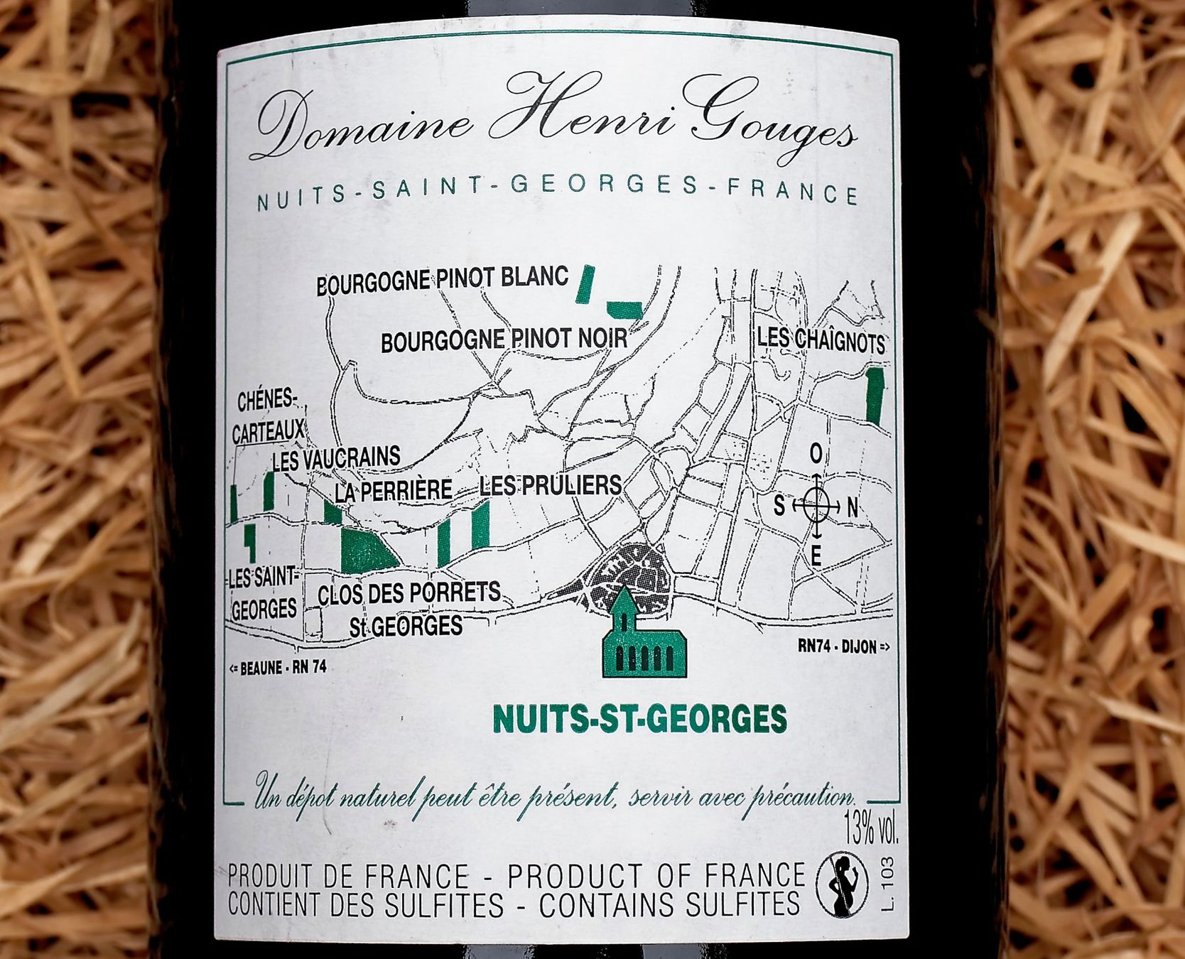Vino: NUITS-SAINT-GEORGES 2007 "Les Vaucrains 1er Cru" H. Gouges – Usato da Onex venduto da gonsla 5