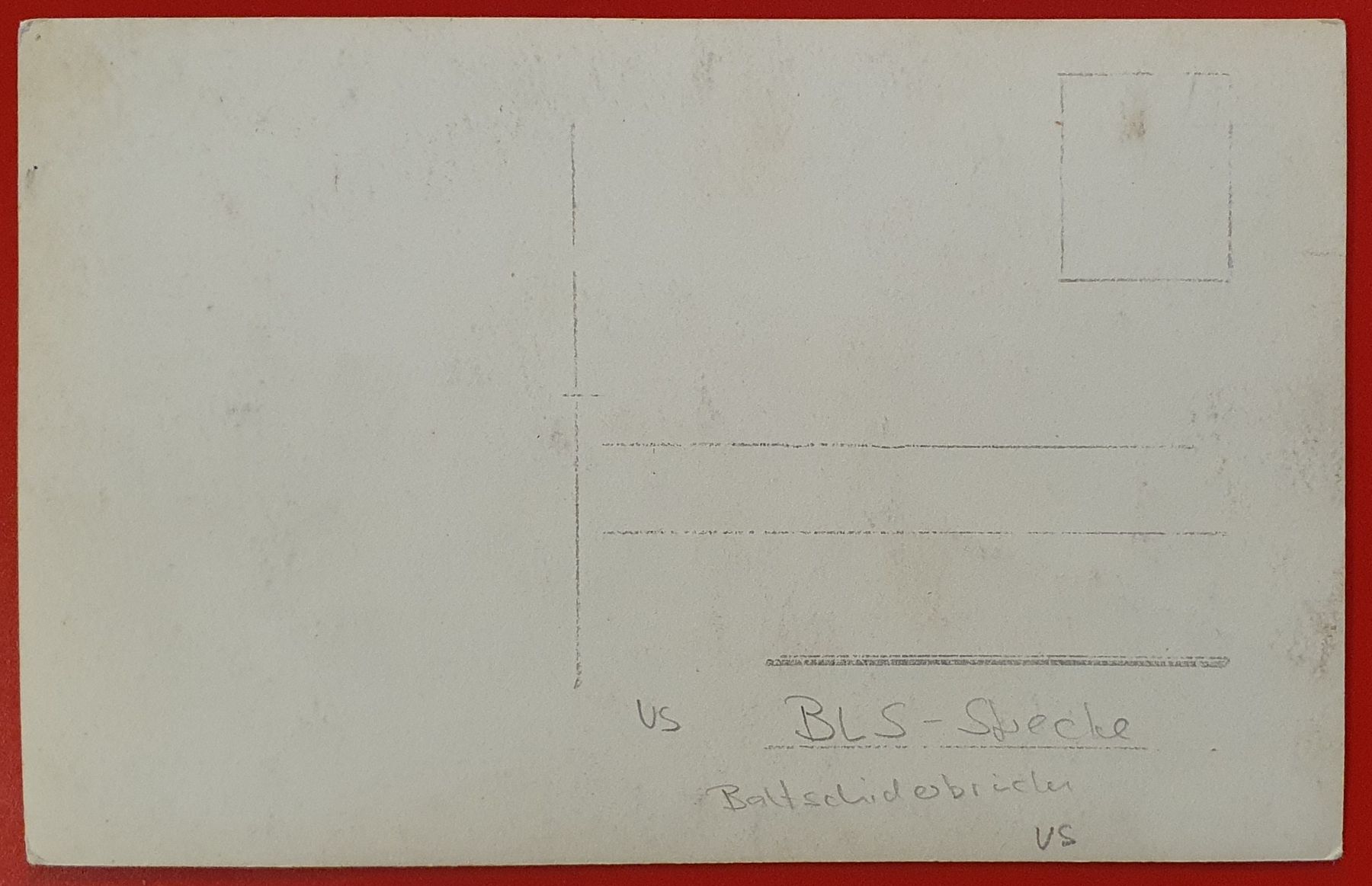 Cartoline postali: Loetschberg  Baldschieder-Brücke – Usato da Kreuzlingen venduto da Rschweiz1 1