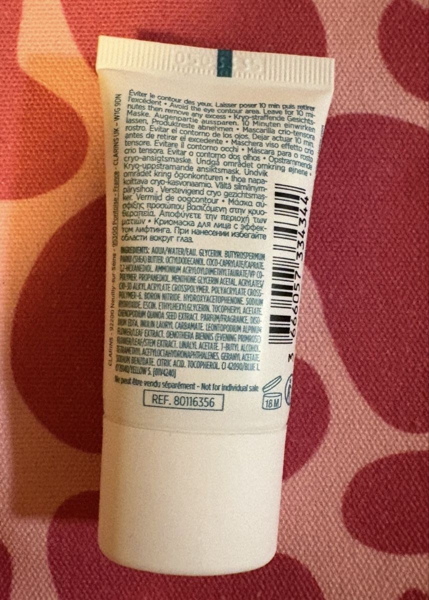 Clarins Gesichtspflege: Clarins Cryo-Flash Cream-Mask 15 ml neu – Neu (gemäss Beschreibung) aus Schaan von Filipipa 1