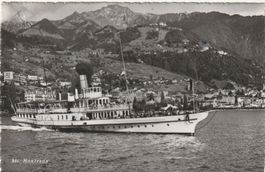 Montreux mit Dampfschiff Savoie