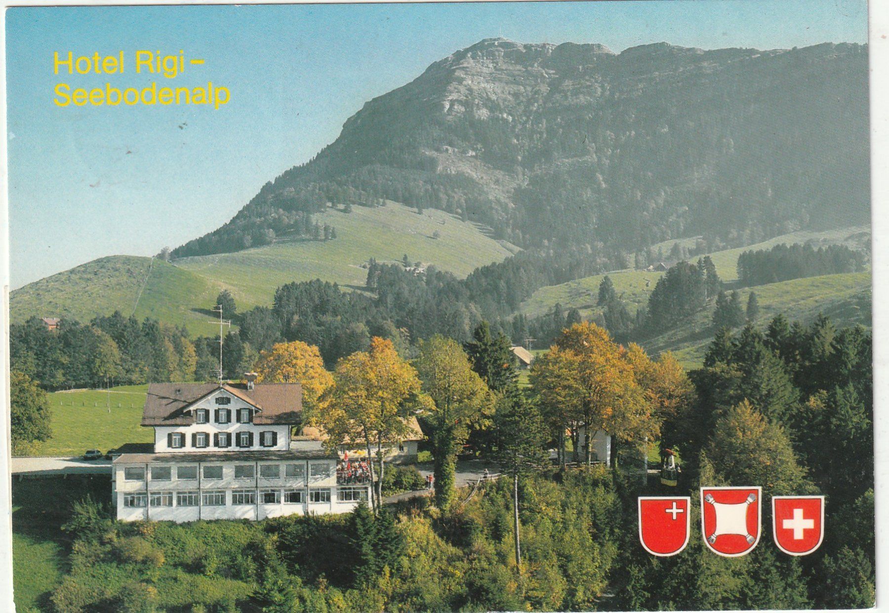 Cartoline postali: Hotel Rigi Seebodenalp – Usato da Lumbrein venduto da made02