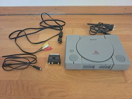 Console Sony PlayStation 1 avec accessoires, fonctionnelle 