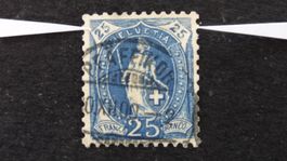 25 oben rechts + links zum Teil farblos SBK 73D   75