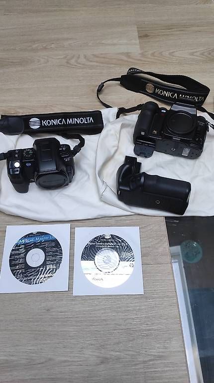 Minolta Fotocamera: 2 Réflex numérique Pro Konica Minolta + plusieurs objectifs – Usato da Pampigny venduto da nic_575j 4