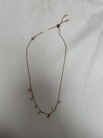 Girocollo Collana Swarovski placcata oro rosa, nuova
