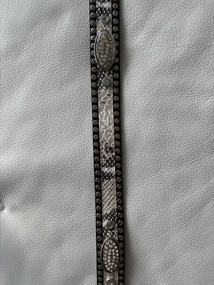 Navyboot Cinture: Navyboot ceinture python et strass taille 90 comme neuve! – Nuovo (secondo la descrizione) da Carouge GE venduto da sacha1981 4