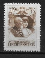 Liechtenstein Nr. 83 * Fürst Franz 2.12.1929