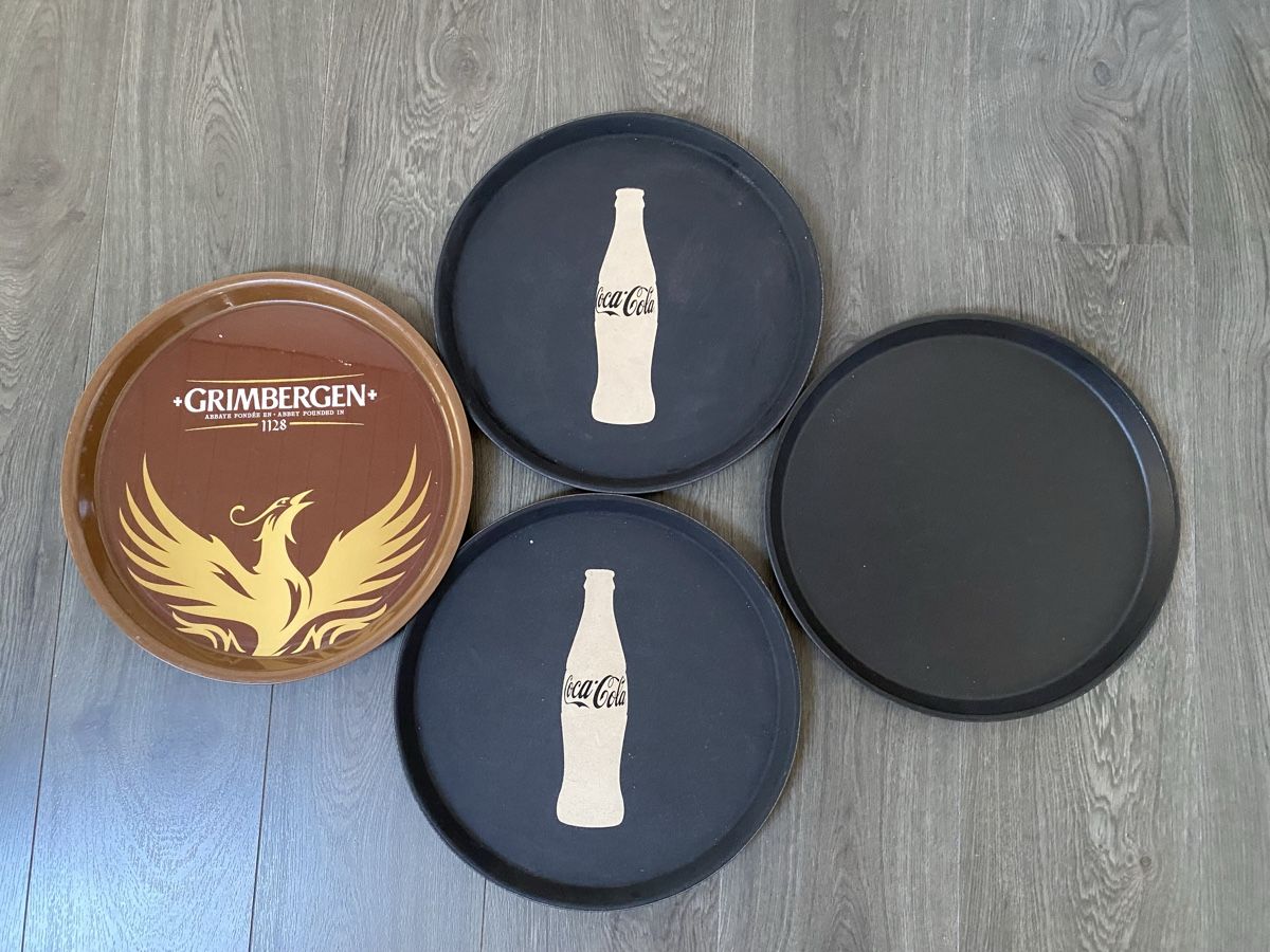 Servierplatten: 4 Serviertablett 35cm – Gebraucht aus Hägglingen von Karin0802 1