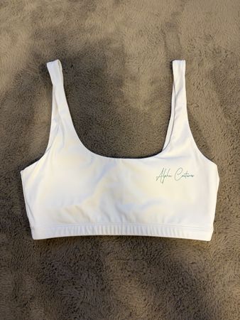 Alpha Coutures Sport BH weiss Damen Grösse S neuwertig