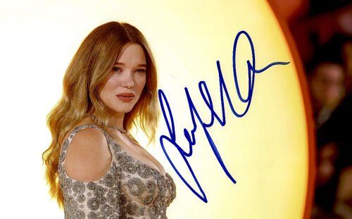 Autogramme: Lea SEYDOUX / TOP AUTOGRAMM – Gebraucht aus Egg b. Zürich von Dbunny