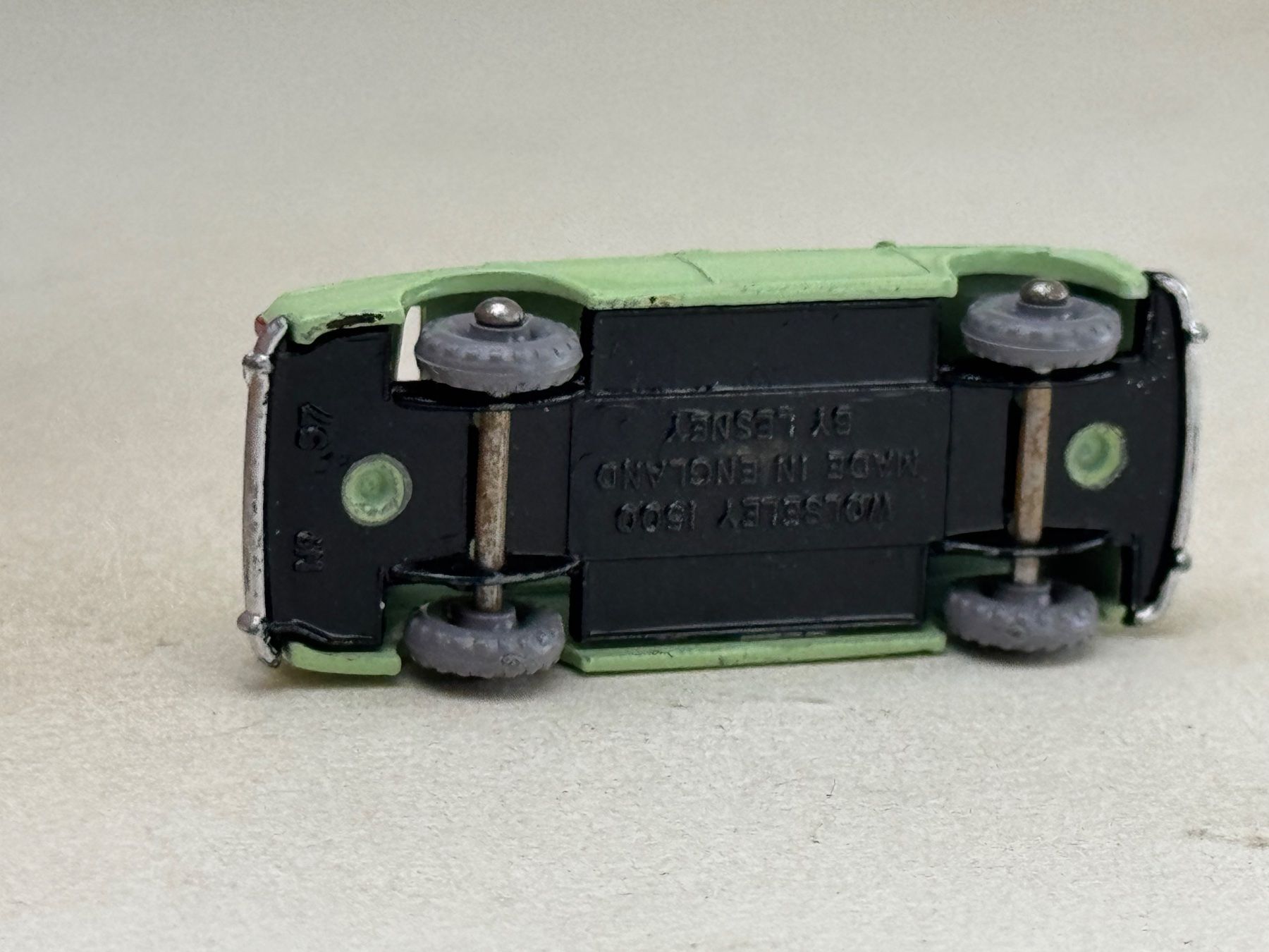 Lesney Voitures modèles: EB- Lesney Wolseey 1500 hellgrün – D'occasion à Elm par Wikmtz 2