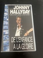 VHS Johnny Hallyday Une star dans l'histoire neuf sous film