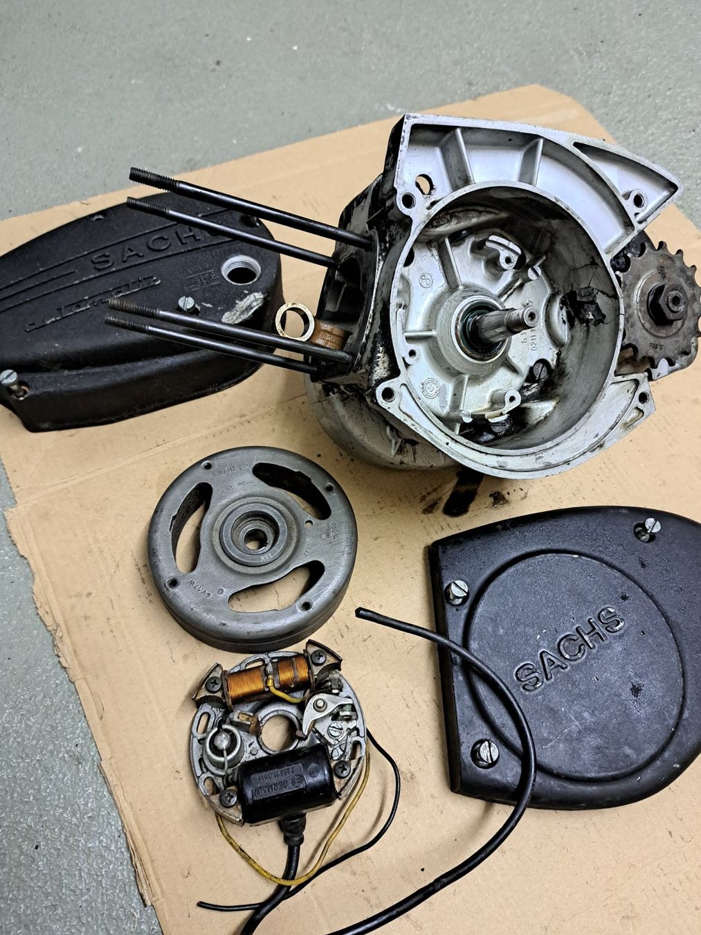 Sachs Motoren: Sachs Motor 503 AB – Defekt aus Boswil von Mriesen 3