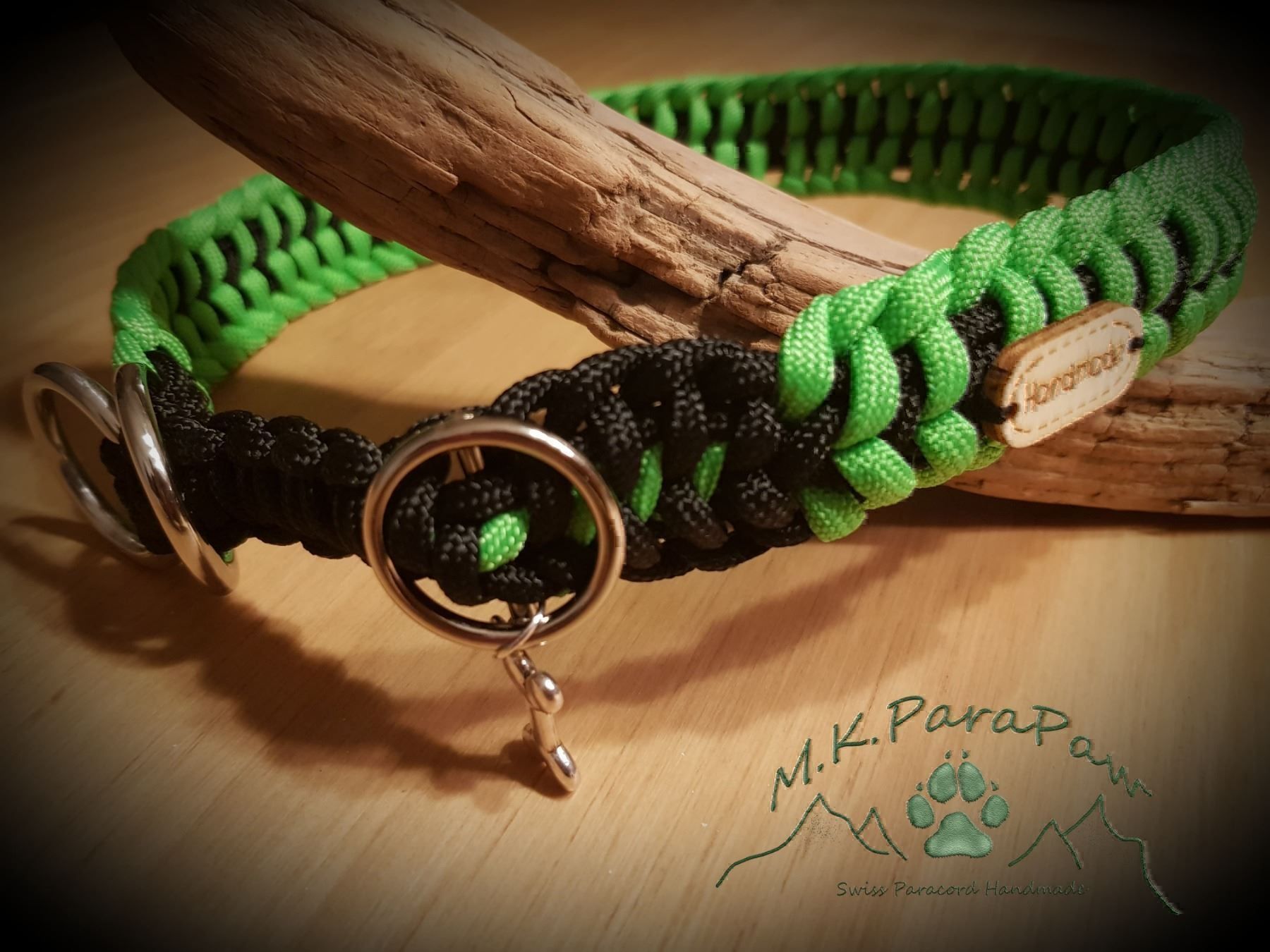 Guinzagli & Collari: Paracord Hundehalsband - 100% Handarbeit – Nuovo e nell'imballaggio originale da Näfels venduto da AllerleiCH 5