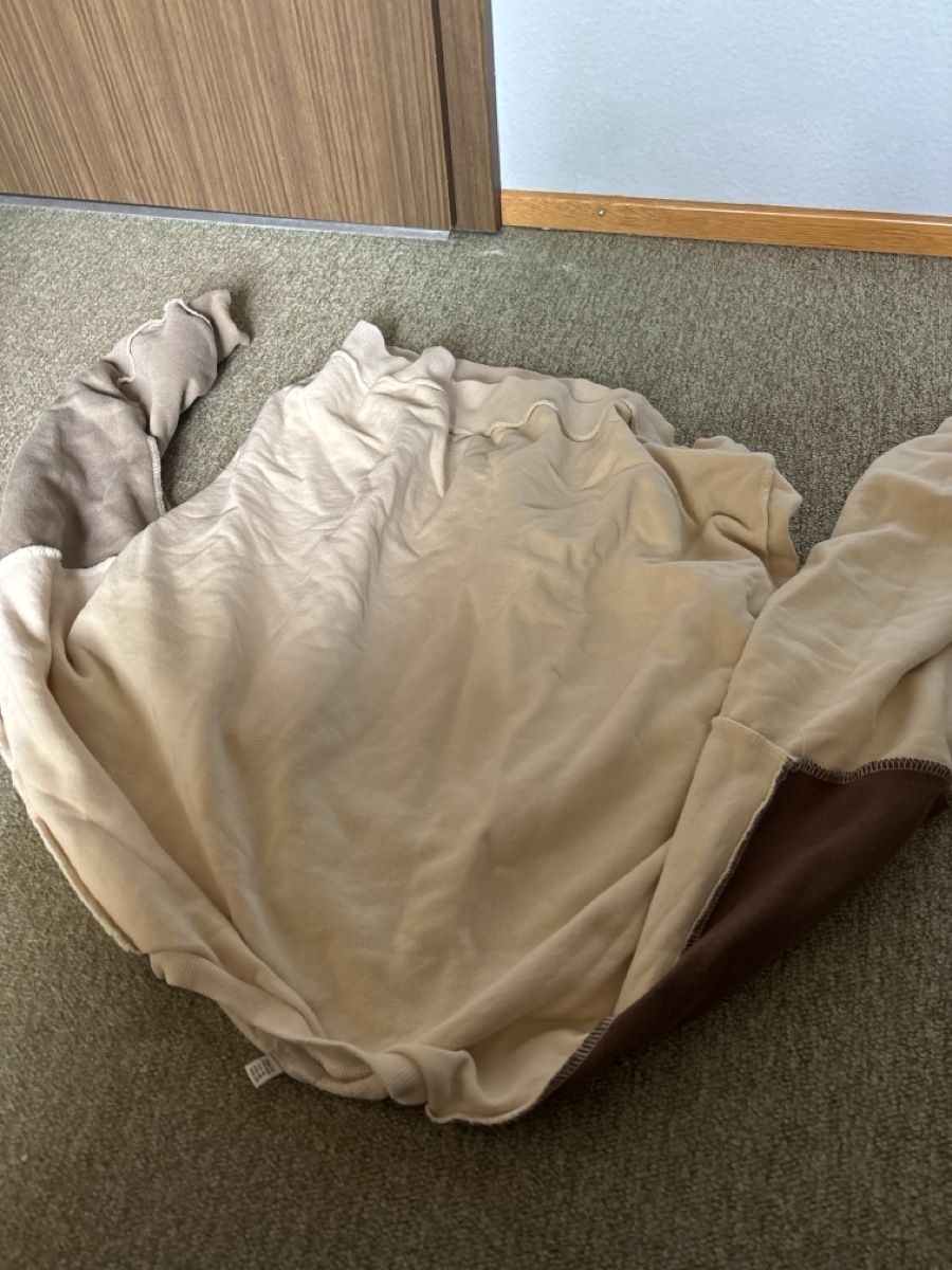 Maglioni & Felpe: Sweater patchwork design brown beige like new – Usato da Muri b. Bern venduto da viv_5lmr 1