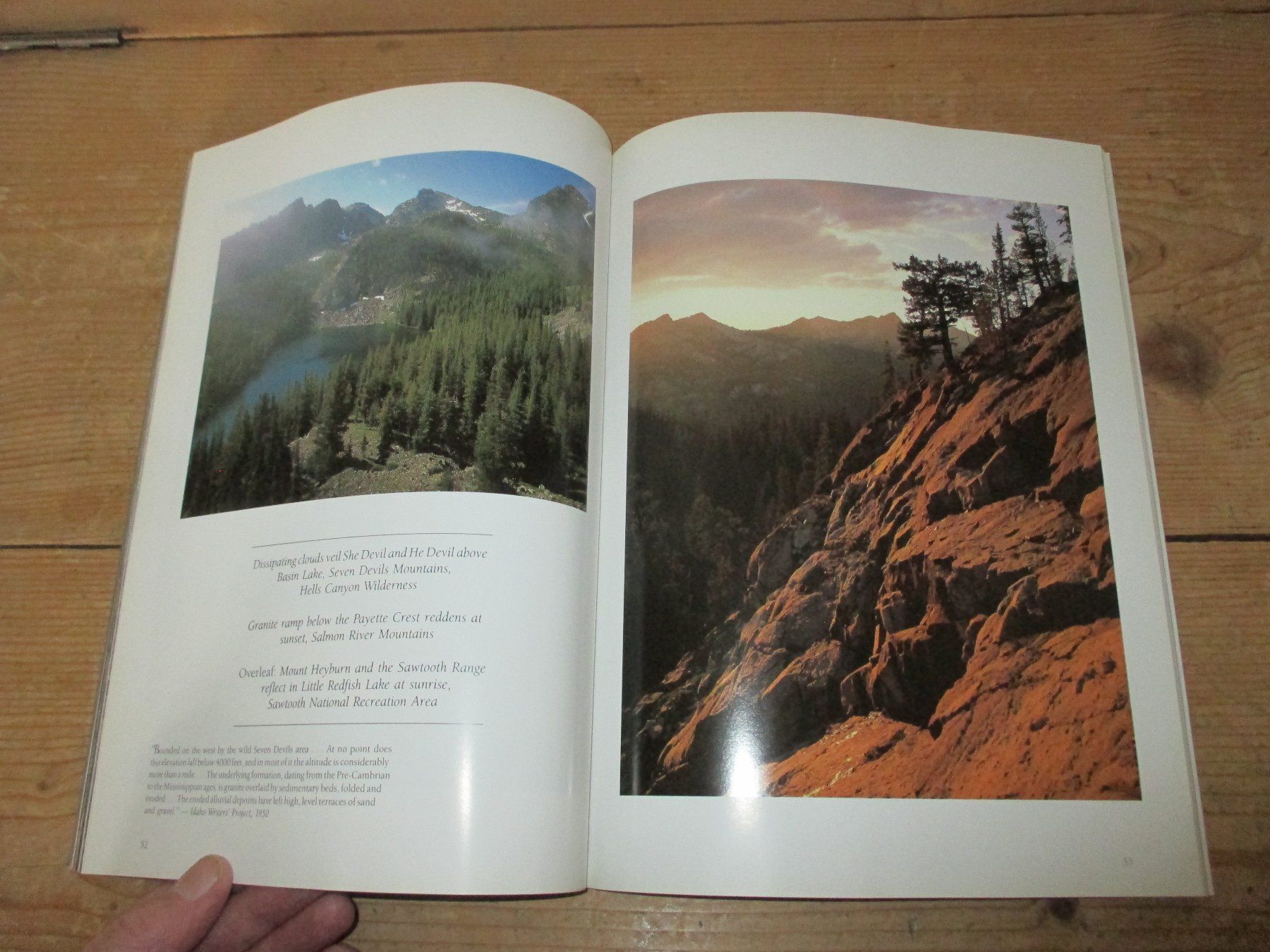 Livres: Idaho Magnificent Wilderness, Jeff Gnass – D'occasion à Flims - Dorf par Stagediver 6