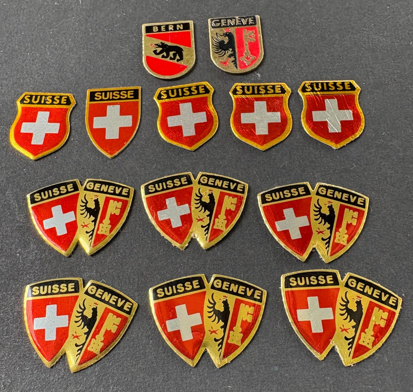 Swiss Placchette & Badge: LOT PLAKETTEN – Usato da Ostermundigen venduto da crazy-horse-1840 1