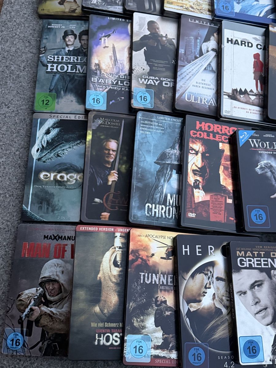 Tutti i DVDs: DVD Filme Sammlung Steelbook – Usato da Deitingen venduto da Himhip 4