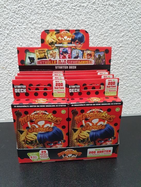 Jeux: Neu - Miraculous/Ladybug - 8x Sammelkartenspiel – Neuf avec emballage d'origine à Dagmersellen par Jarsetz_Restposten