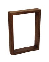 Holzrahmen dunkelbraun