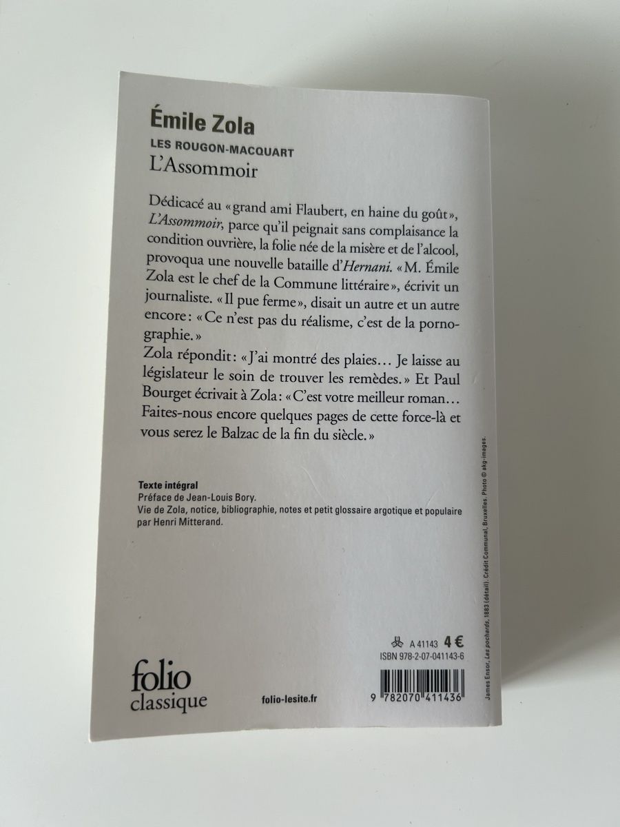 Libri: L'Assommoir, Zola – Usato da Sonceboz-Sombeval venduto da Anna_Maria09 1