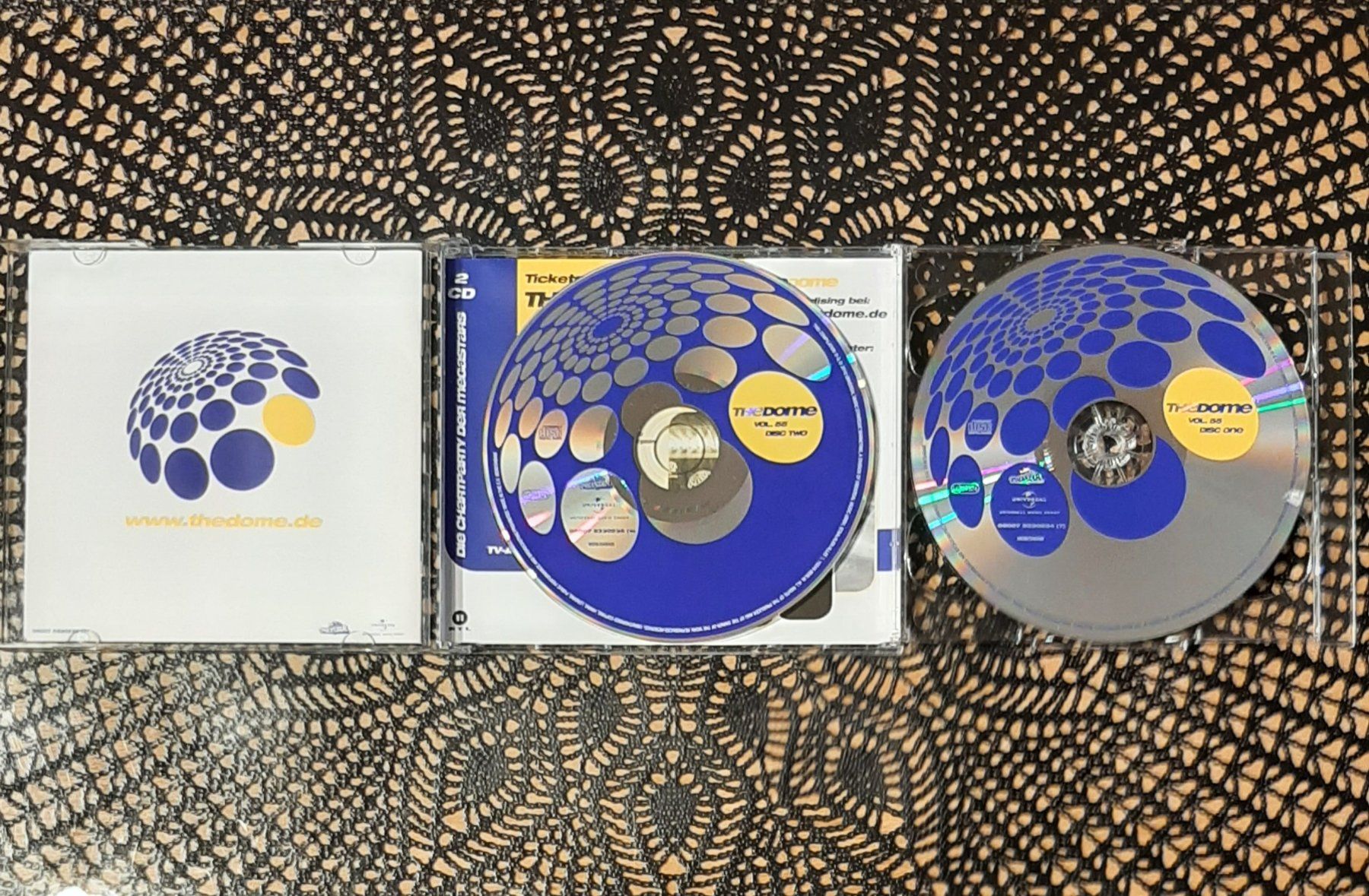 CDs: The Dome Vol. 55, Doppel-CD 2010, Hit Compilation, Sampler – Gebraucht aus Amriswil von Celini3 2