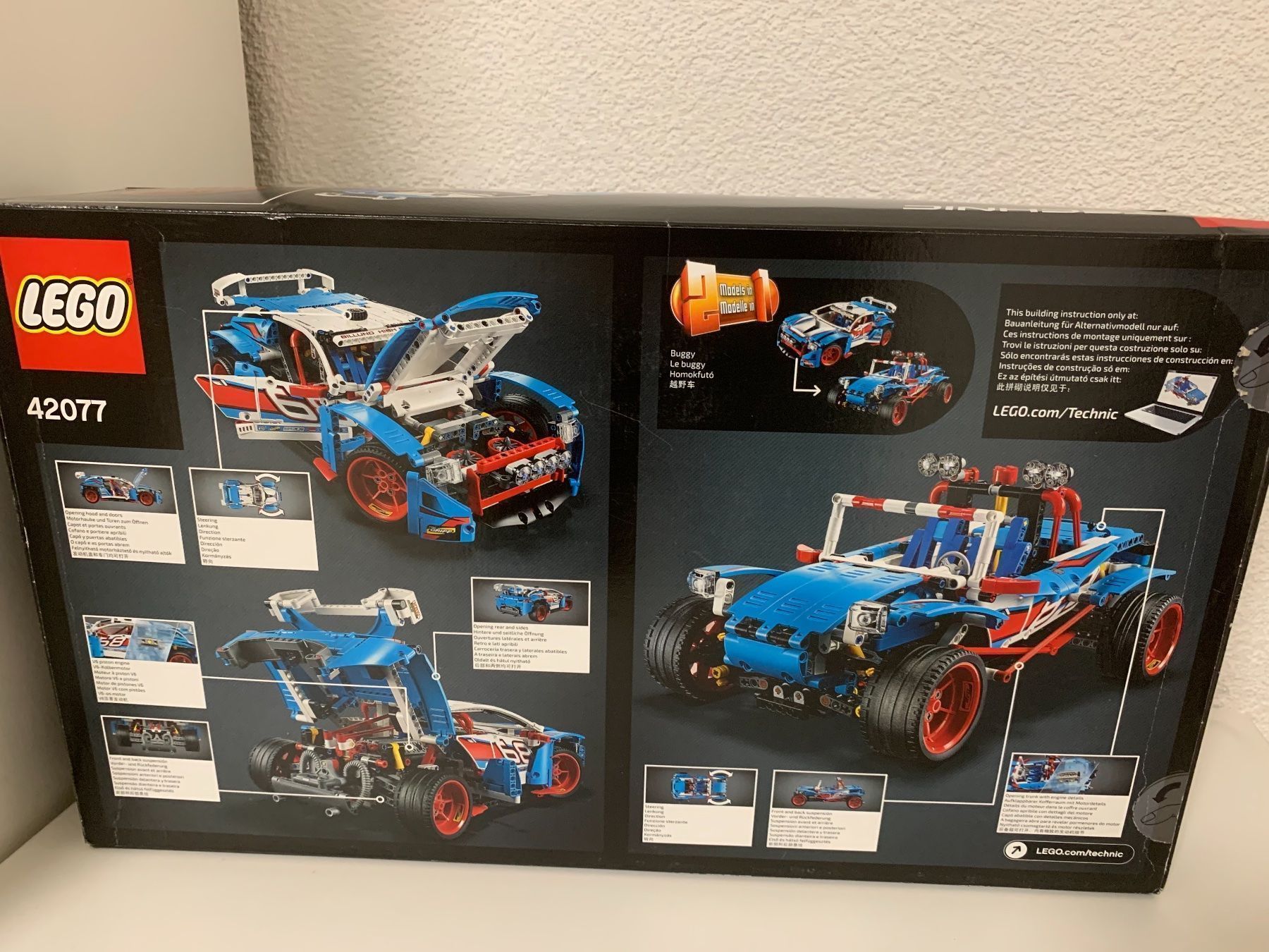 Giochi: Grosser Lego Technic Rallye Rennwagen – Nuovo e nell'imballaggio originale da Wegenstetten venduto da Sportcrispy 5