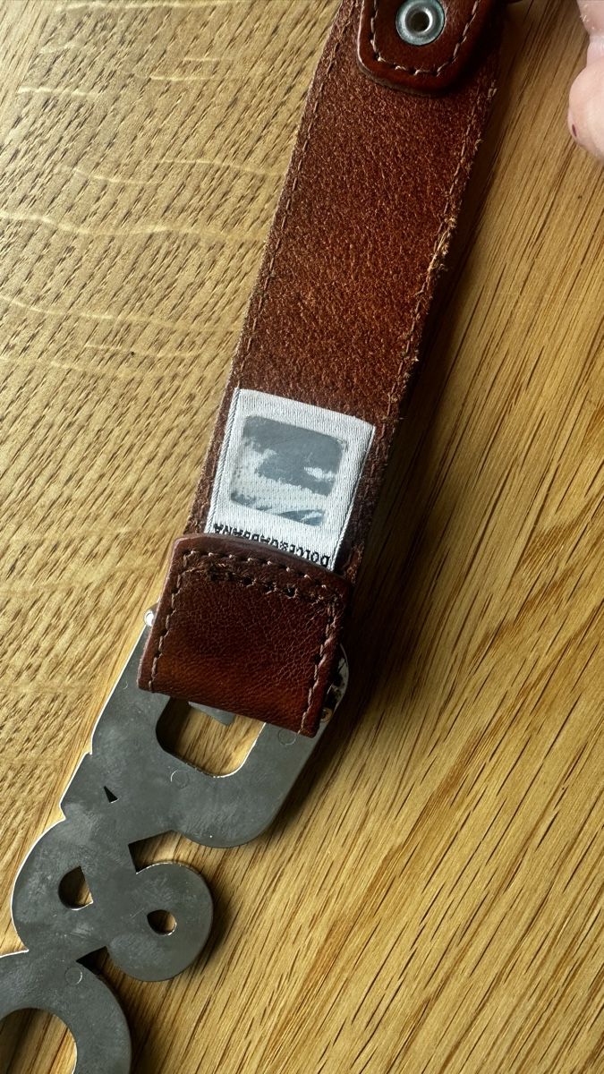 Dolce & Gabbana Cinture: D&G Gürtel aus Leder – Usato da Zürich venduto da zue_b7gf 3
