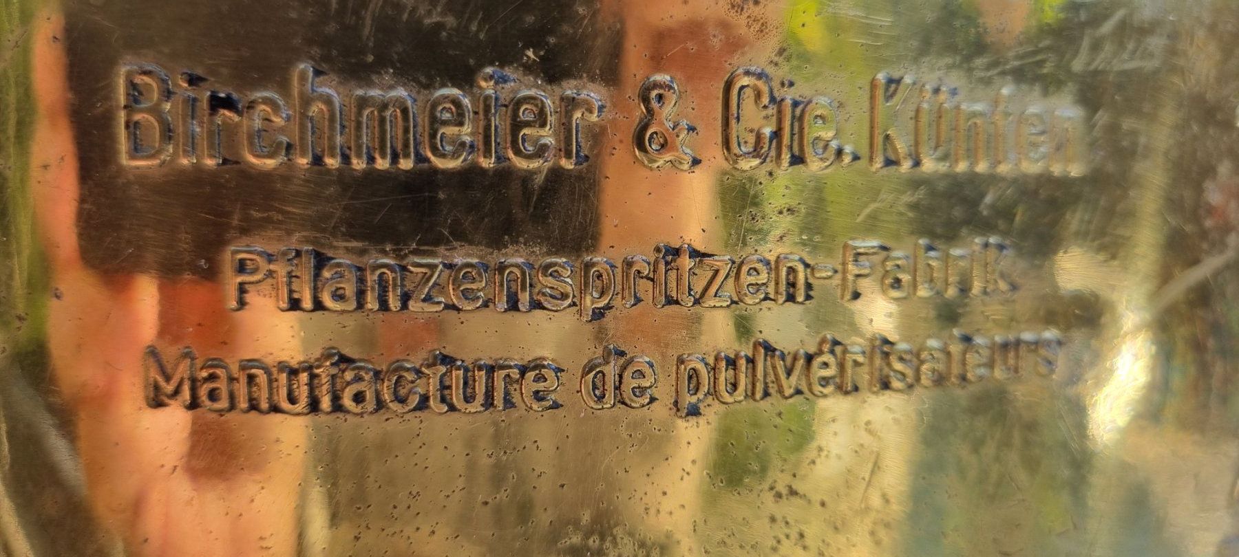 Tecnologia medica: Vintage Pflanzenspritze Birchmeier "Tip Top" – Usato da Mülligen venduto da Tulsa 2