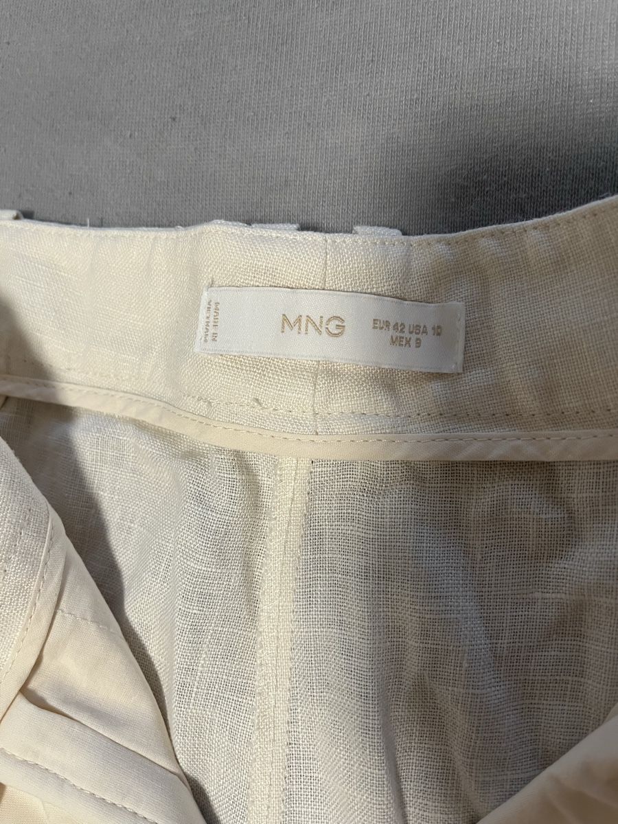 Mango Pantaloni: Mango Leinenhose Gr. 42 – Nuovo (secondo la descrizione) da Jona venduto da zit_pp8z 1